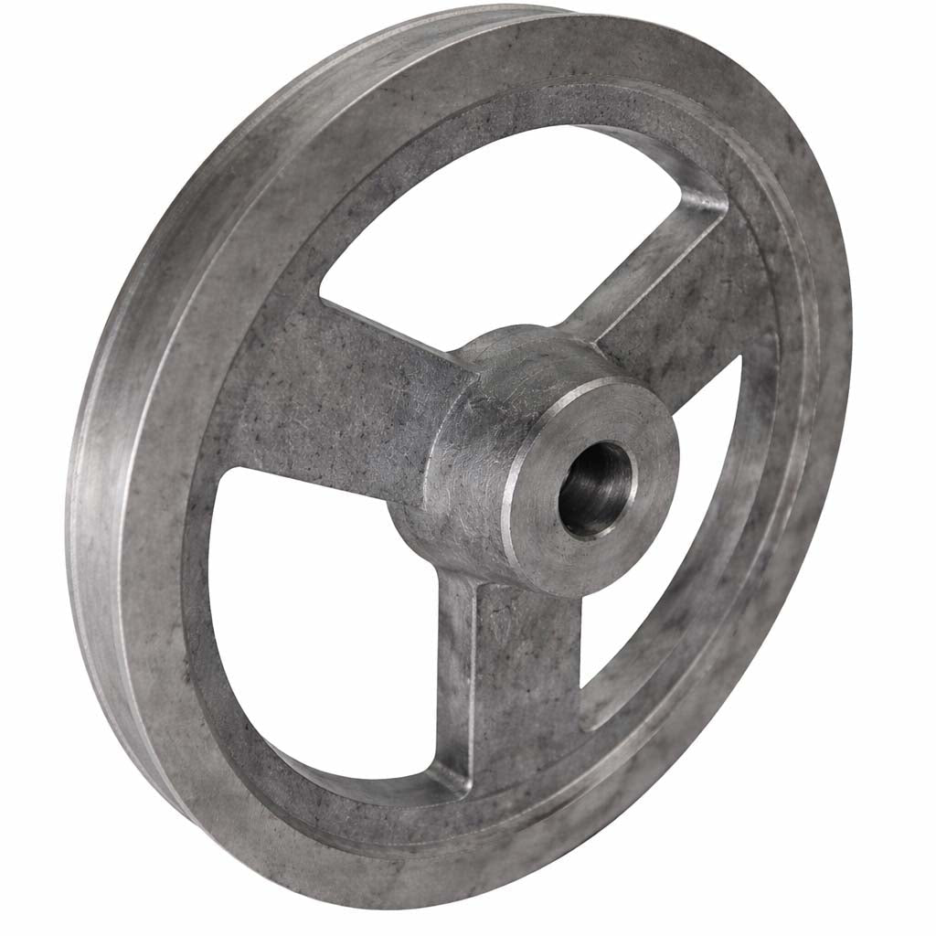 B Section Pilot Bore V Pulley Aluminium (1 to 2 Grooves) - AIMS Industrial Supplies