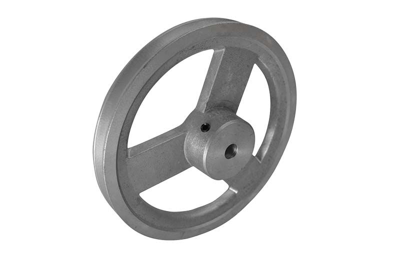 B Section Pilot Bore V Pulley Aluminium (1 to 2 Grooves) - AIMS Industrial Supplies