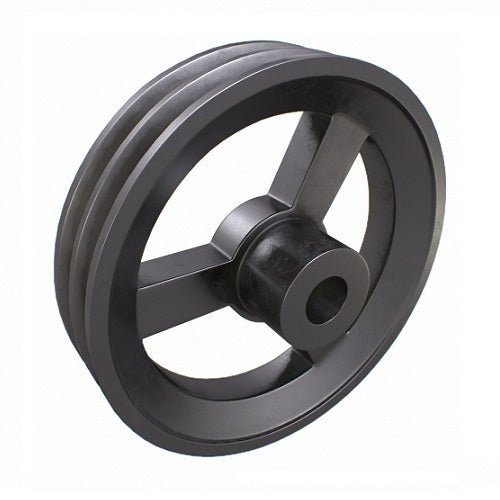 B Section Pilot Bore V Pulley Aluminium (1 to 2 Grooves) - AIMS Industrial Supplies