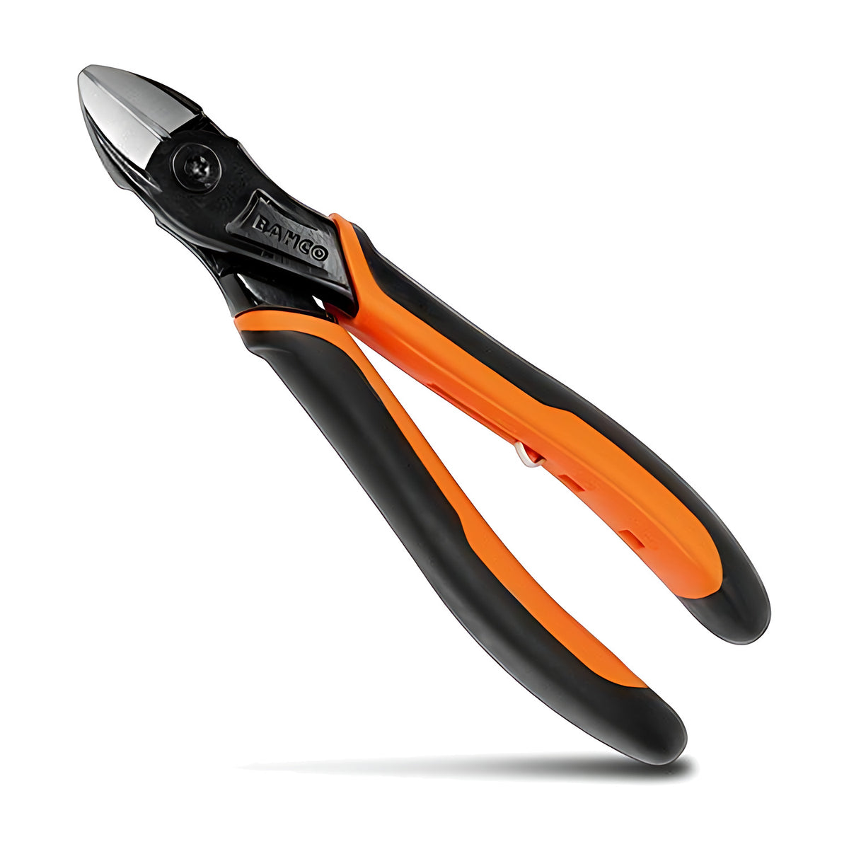 Bahco ERGO 2101G side cutting pliers with orange and black dual-component handles