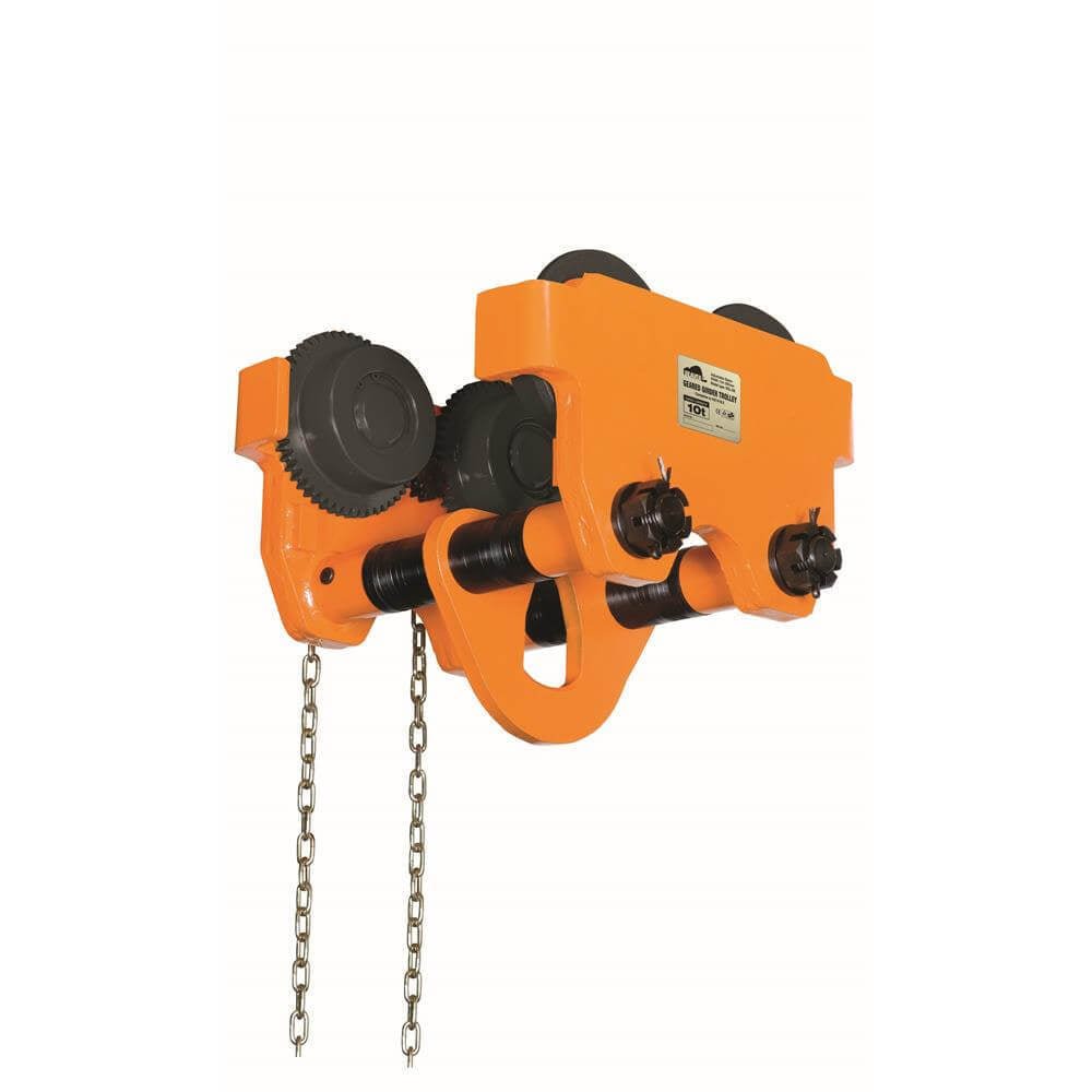Beaver Close Headroom Geared Girder Trolley (1000 kg to 10000 kg) - AIMS Industrial Supplies