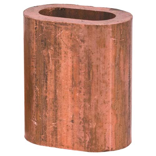 Beaver DIN-3093 Wire Rope Ferrule/Swaged Sleeve Copper - 3.5mm 9/64"