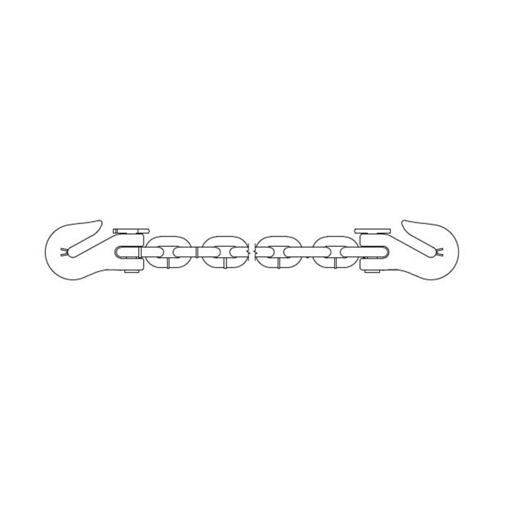 Beaver Grade 70 Transport Load Chain Kit With Grab  Hooks3