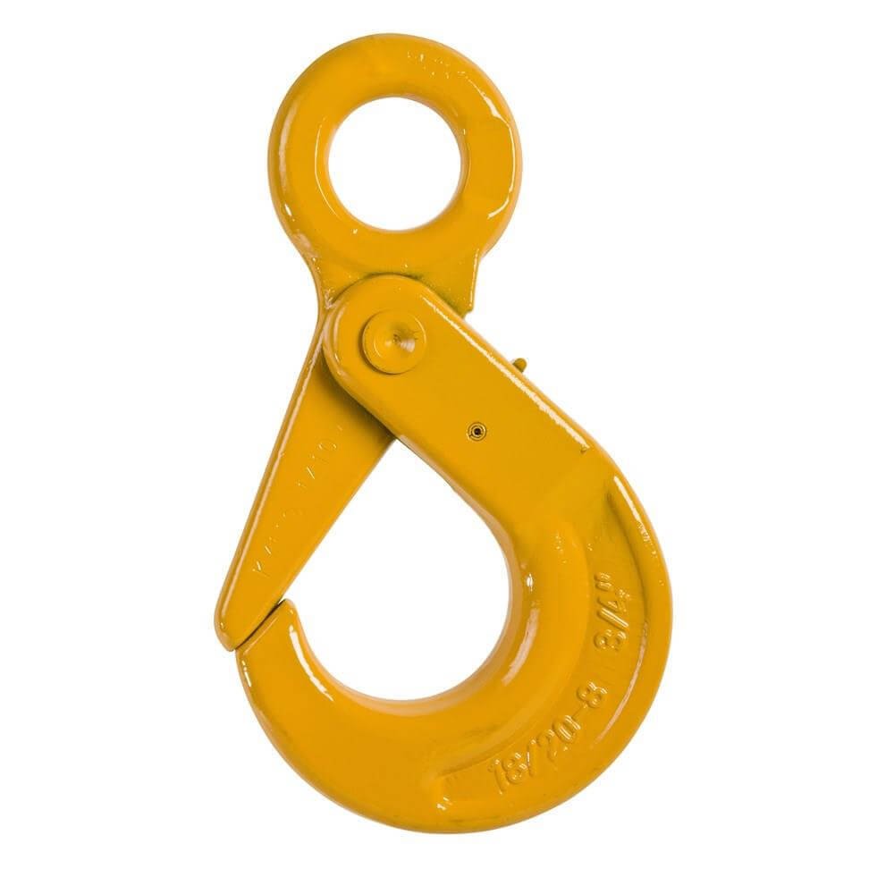 Beaver Grade 80 Eye Self Locking Safety Hook (1 Tonne to 21.2 Tonne) - AIMS Industrial Supplies