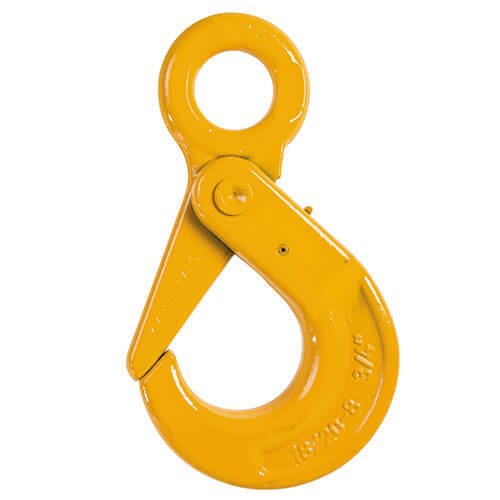 Beaver Grade 80 Eye Self Locking Safety Hook (1 Tonne to 21.2 Tonne) - AIMS Industrial Supplies