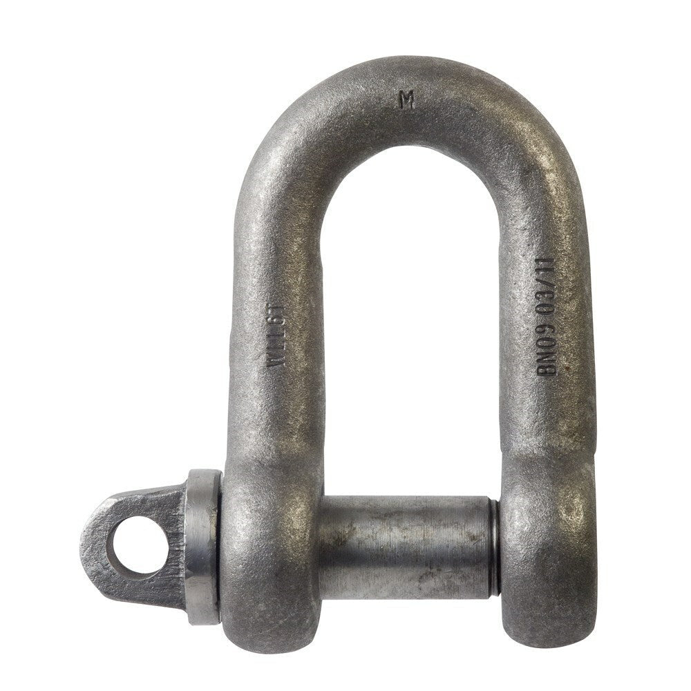 Beaver Grade M Screw Pin Dee Shackle - Self Colour - AIMS Industrial Supplies
