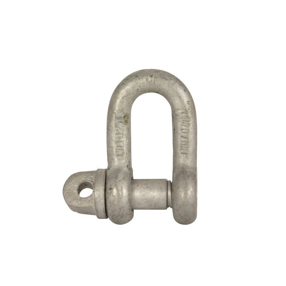 Beaver Grade M Screw Pin Galvanised Dee Shackle1