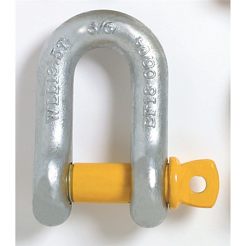 Beaver Grade S Screw Pin Dee Shackle - 32mm x 35mm x 12000kg 1.2T WLL