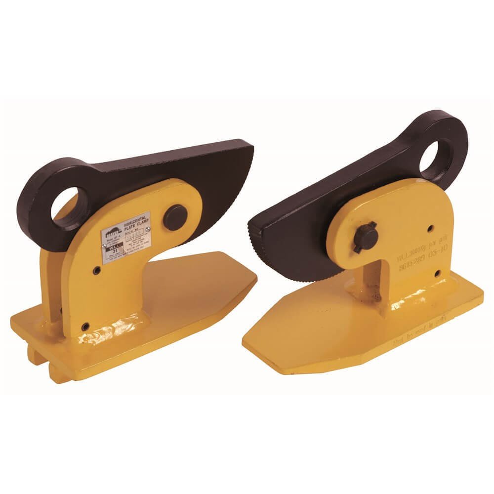 Beaver Horizontal Plate Clamps (1500 kg to 5000 kg) - AIMS Industrial Supplies