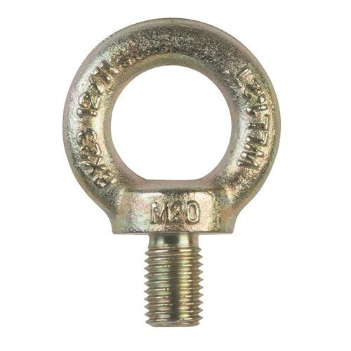 Beaver Lifting Metric Shoulder Eye Bolt Zinc Dichromate 12mm x 0.34T WLL