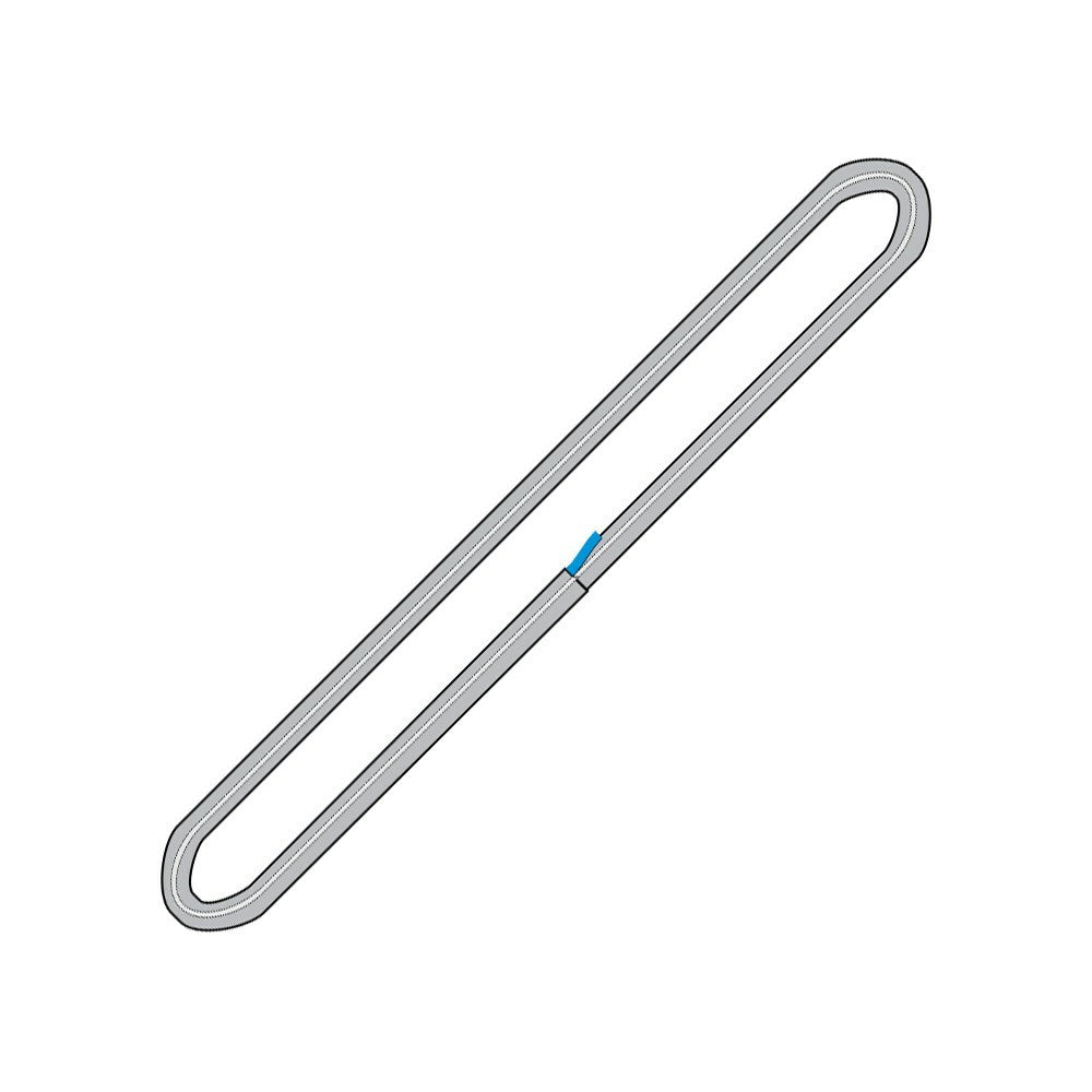 Beaver Mega Round Sling - 2m x 4000kg 4.0Tonne WLL (Vertical)