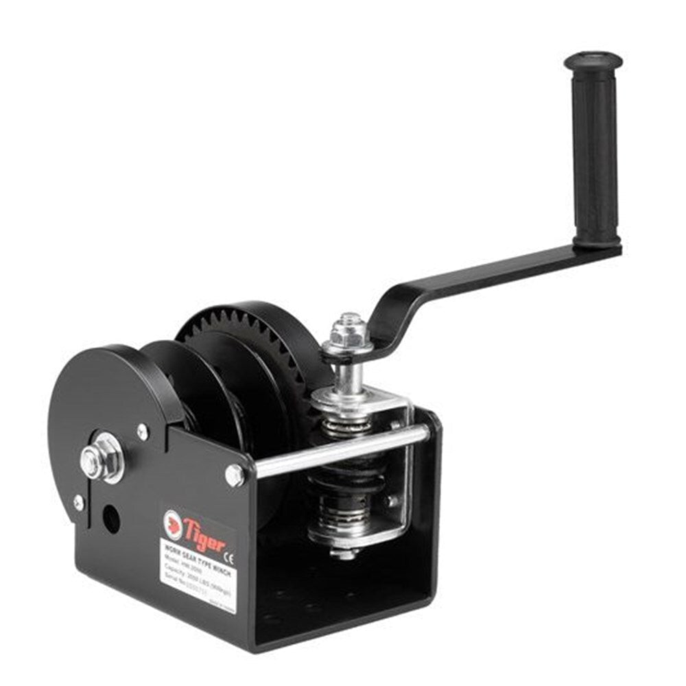 Beaver Non-Brake Winch Worm Drive - 900kg (Pull) MRC - AIMS Industrial Supplies