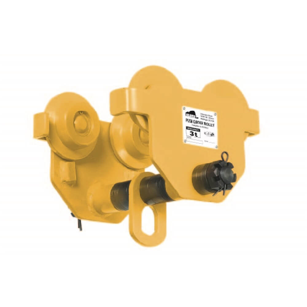 Beaver Push Girder Trolley - 3000 kg 3T MRC, 100-305mm (Yellow)