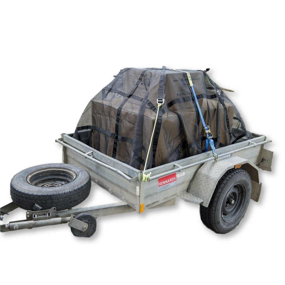 Beaver Safety Cargo Net w/ Ties & Cam Buckle-2.46m x 2.46m x 1000kgWLL