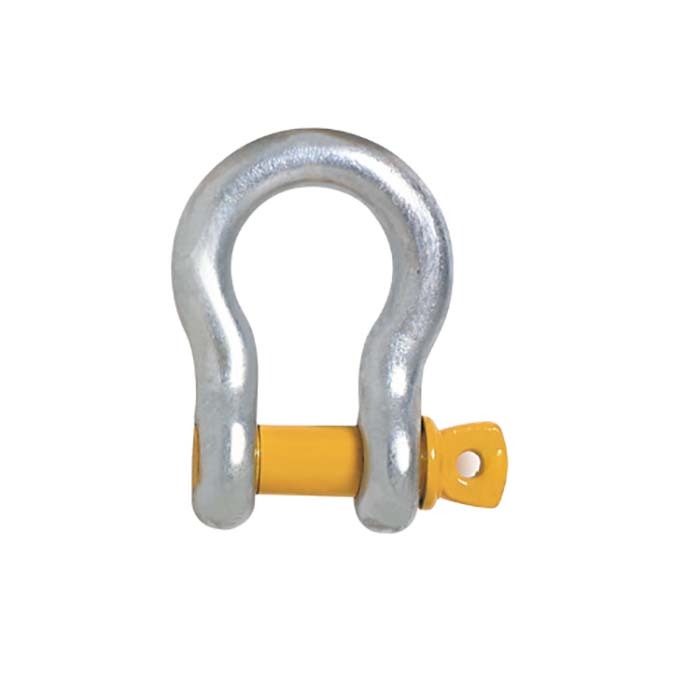 Beaver Screw Pin Anchor Bow Shackle - 35mm x 38mm x 13500kg (13.5T) WLL