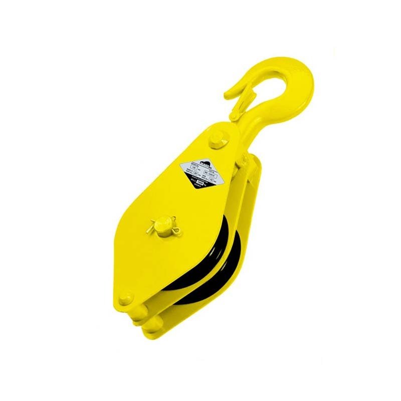 Beaver Sheave Block Double - Hand Operated W/ Swivel Hook - AIMS Industrial Supplies