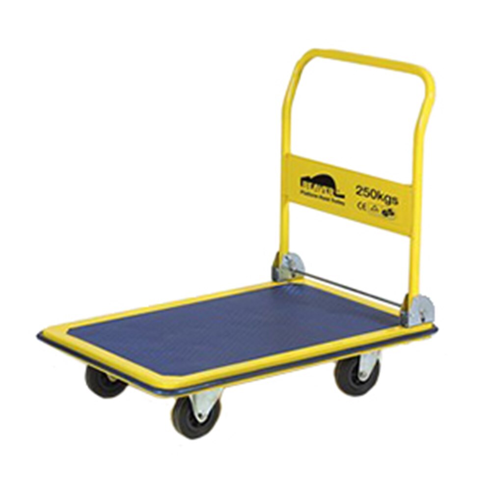 Beaver Steel Hand Platform Trolley w/ Polyurethane Wheel - 250kg MRC1