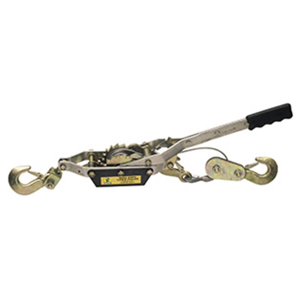 Black Rat 4WD Cable Puller - 1.5m Wire Rope x 2000kg 2Tonne Capacity - AIMS Industrial Supplies
