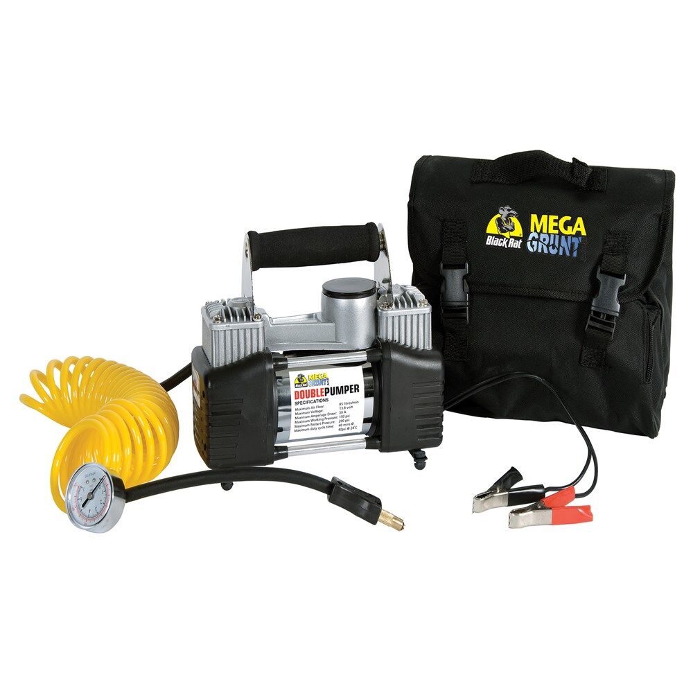 Black Rat Grunt 12V Air Compressor, 150 psi - GC400 - AIMS Industrial Supplies