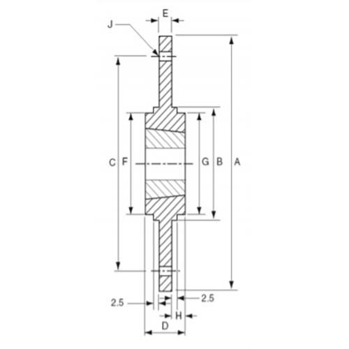 Bolt On Hub - AIMS Industrial Supplies