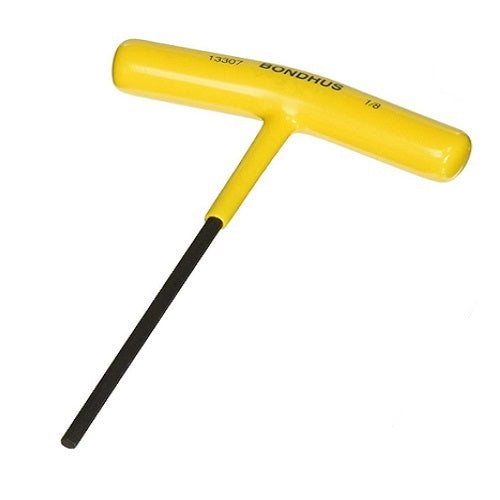 Bondhus 13307 1/8" Hex T-Handle 4.6" (118mm)