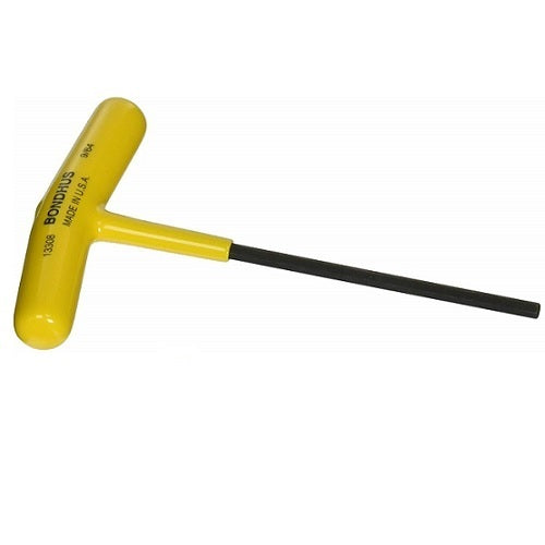 Bondhus 13308 9/64" Hex T-Handle 4.9" (124mm)