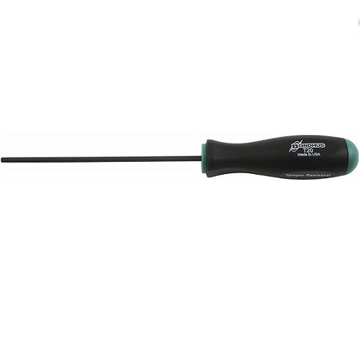 Bondhus 33820 TR20 Tamper Resistant Torx Screwdriver