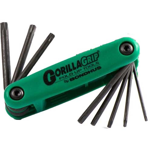 Bondhus BD12634 TORX Gorilla Grip Fold Up (T9 - T40) 8 Pieces1