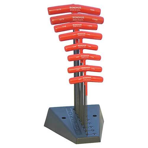 Bondhus BD13138 Ball End T-Handle Imperial (3/32 -3/8") 10 Pieces - AIMS Industrial Supplies