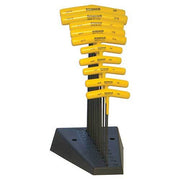 Bondhus BD13190 Ball End T-Handle with Stand (3/32 - 3/8") 10 Pieces - AIMS Industrial Supplies