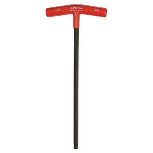 Bondhus BD13387 Hex End T-Handle Metric (2 - 10mm) 8 Pieces - AIMS Industrial Supplies