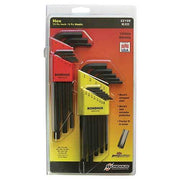 Bondhus BD22199 Hex End L-Wrench Multi Pack 22 Pieces - AIMS Industrial Supplies