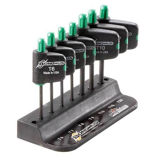 Bondhus BD34445 Torx Flag Tool Set (T60 - T20) 7 Pieces1