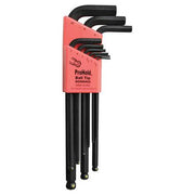 Bondhus BD74999 Pro Hold Tip Ball End L-Wrench Set (1.5 - 10mm) 9 Pieces - AIMS Industrial Supplies