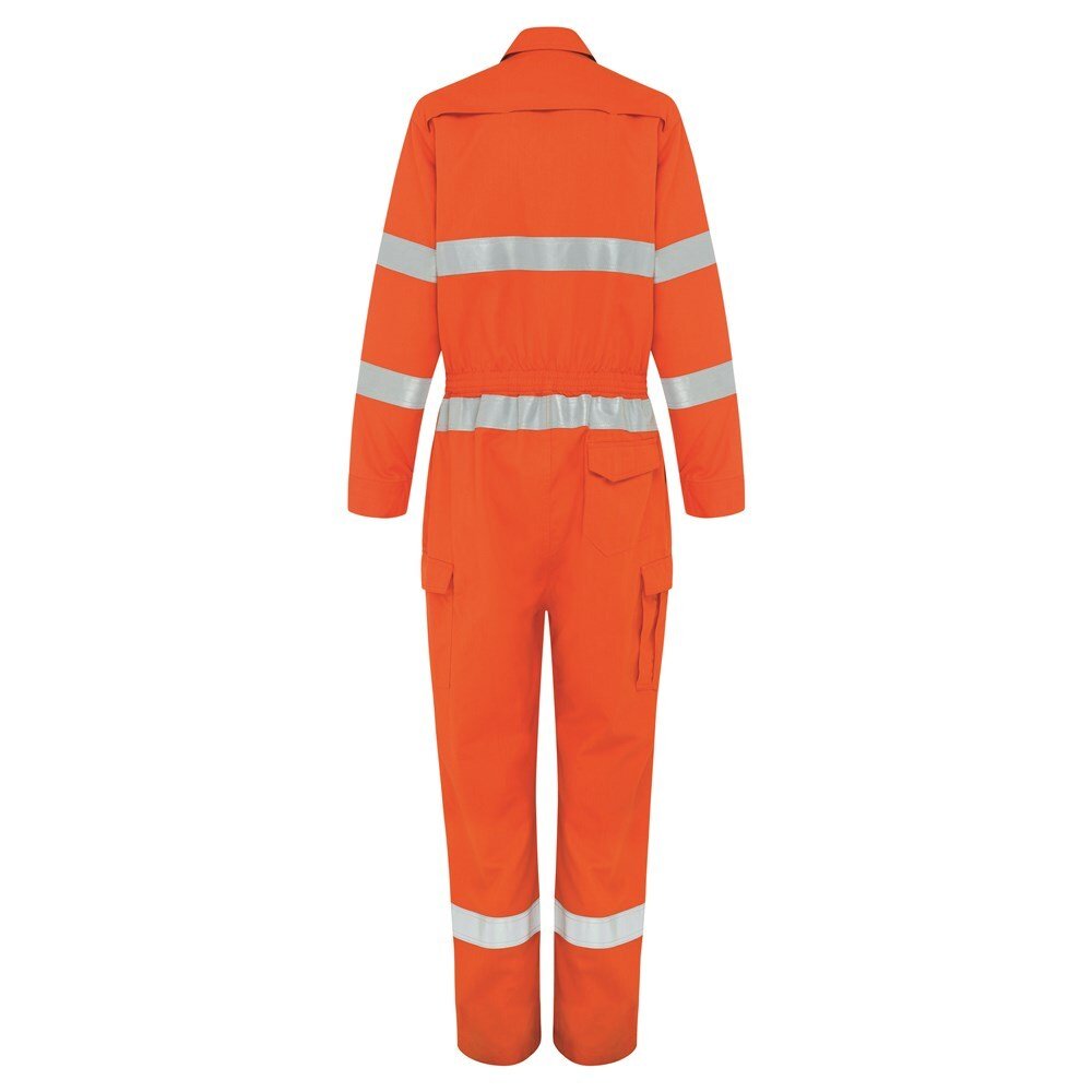 Boomerang Hi - Vis FR Coveralls With Reflective Tape - AIMS Industrial Supplies