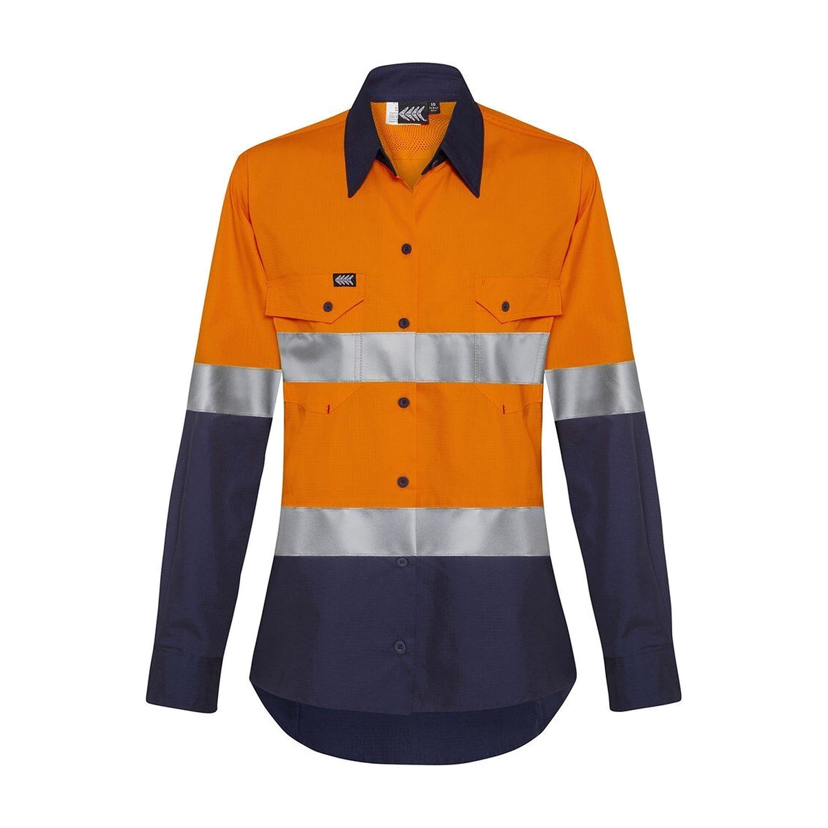 Boomerang Ladies Hi - Vis Cotton Ripstop Shirt