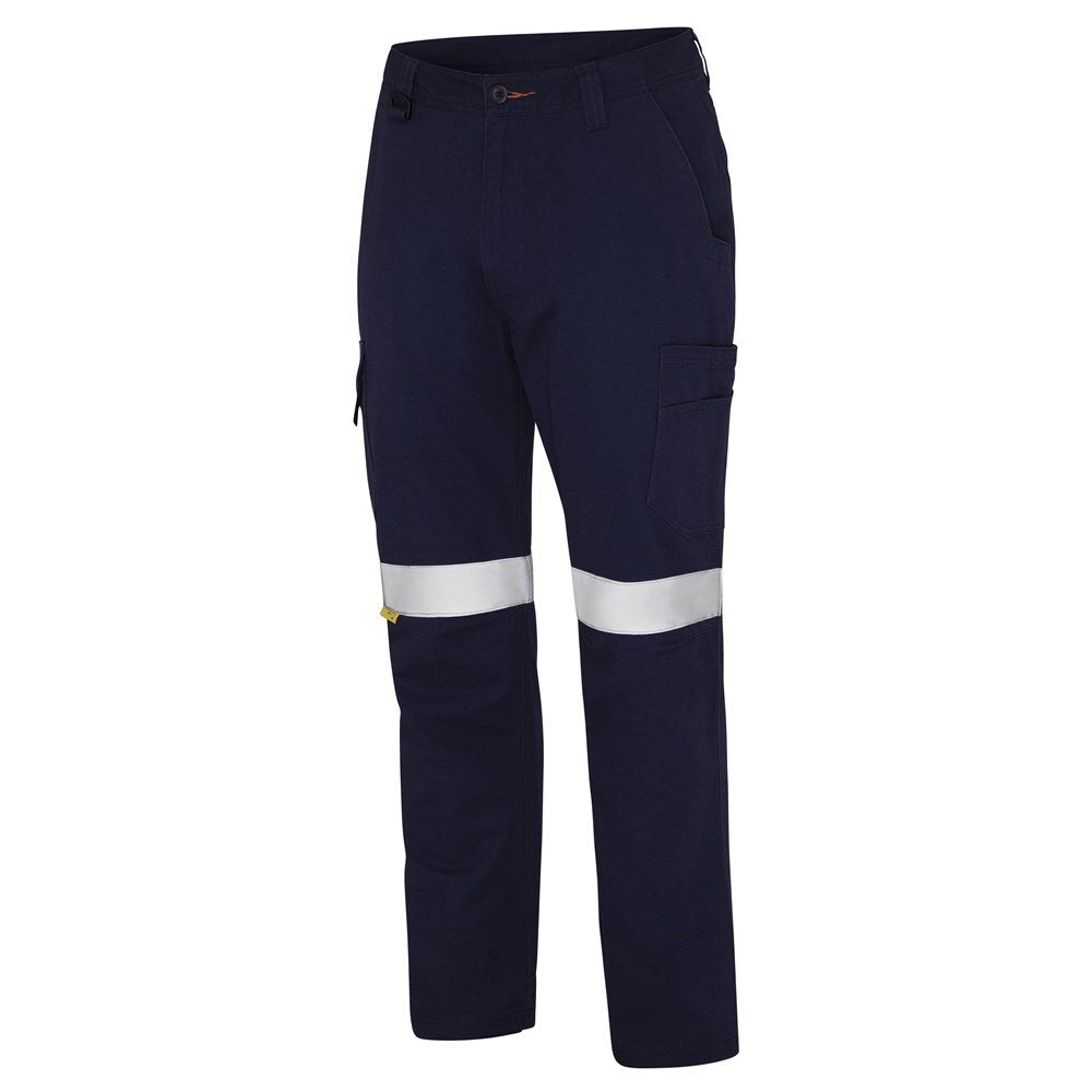 Boomerang Mens Taped Cotton Cargo Pants Navy 77 Regular
