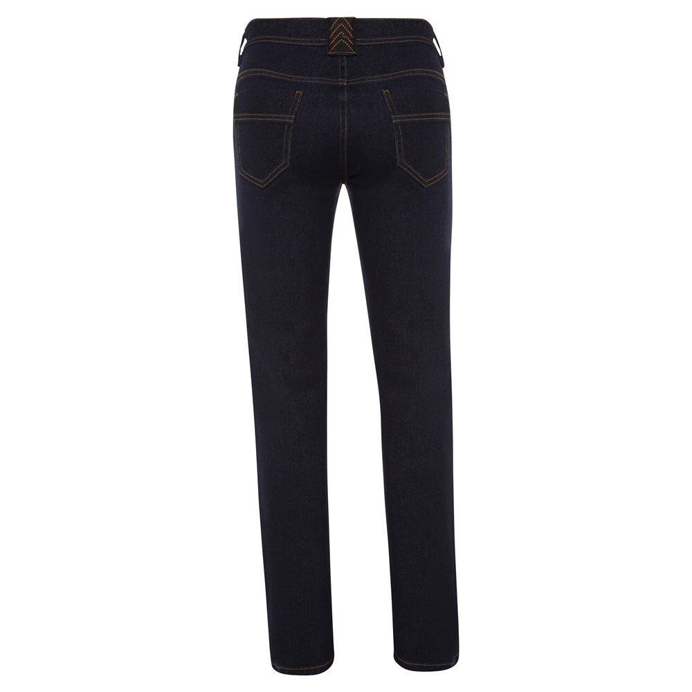Boomerang Women's Dark Cotton Stretch Jeans - AIMS Industrial Supplies