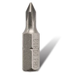 Bordo #0 Phillips x 25mm Insert Bit - Pack of 10