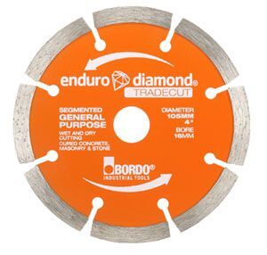 Bordo 105mm TradeCut Segmented Rim Diamond Saw Blade - 7470-105