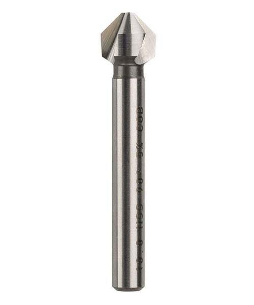 Bordo 10mm 90 Degree HSS Co5 Bright Triple Flute Countersink Bit