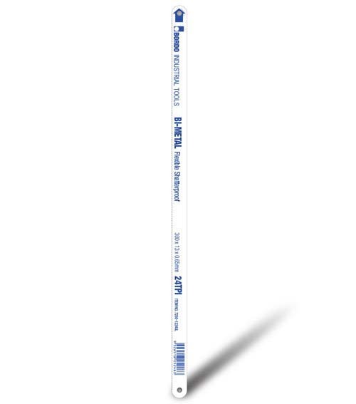 Bordo 12" x 24TPI Bi-Metal Hacksaw Blade - Pack of 100