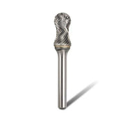 Bordo 12.7mm Radius Ball Nose With End Cut 1/4" Shank Burr - 6400 - 37363 - AIMS Industrial Supplies