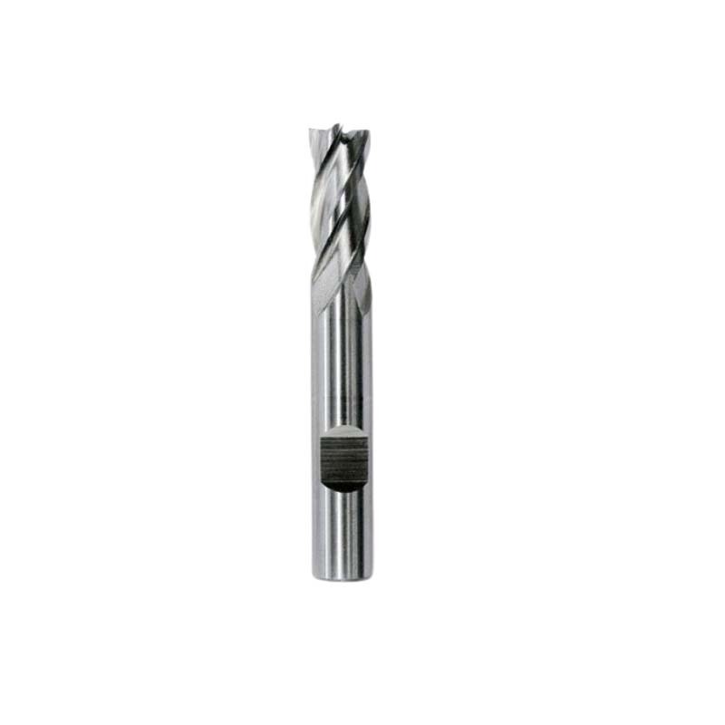 Bordo 12mm Long Flatted HSS Cobalt End Mill - 6070-12.00L