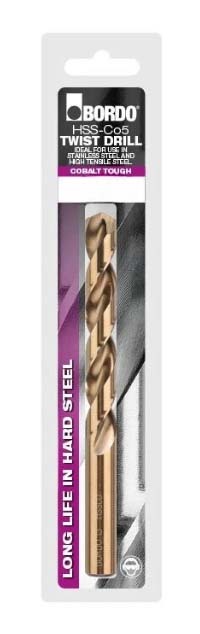 Bordo 13mm HSS Cobalt Jobber Drill Bit - 2011-13.00S