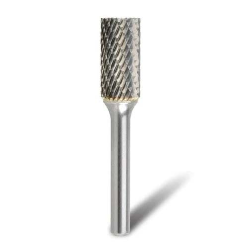 Bordo 1/4 x 1-7/16" SB-51 Cylindrical W/ End Cut 1/8" Shank Burr - 6400-95051