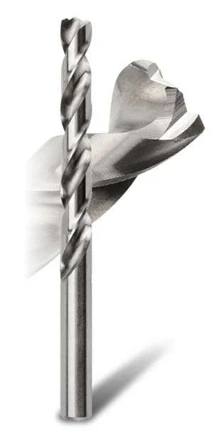 Bordo 2.5mm Delta Point Bright HSS Jobber Drill Bit - Pack of 10