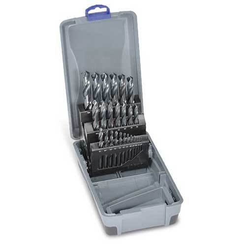Bordo 2003-M3 Jobber Drill Set Black HSS 1 - 13mm, 25pieces - AIMS Industrial Supplies
