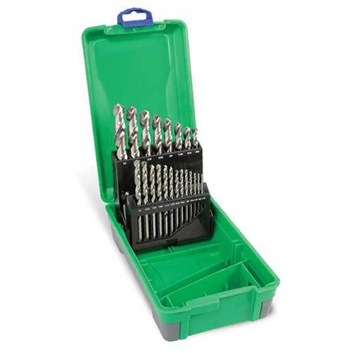 Bordo 2006-F5 Jobber Drill Set Bright HSS 1/16 - 1/2" 2Tier, 21pieces1