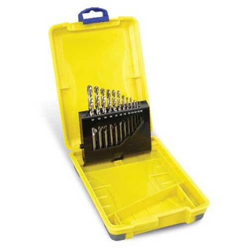 Bordo 2007-M1 Jobber Drill Set Bright HSS 1 - 6.5mm, 12pieces - AIMS Industrial Supplies
